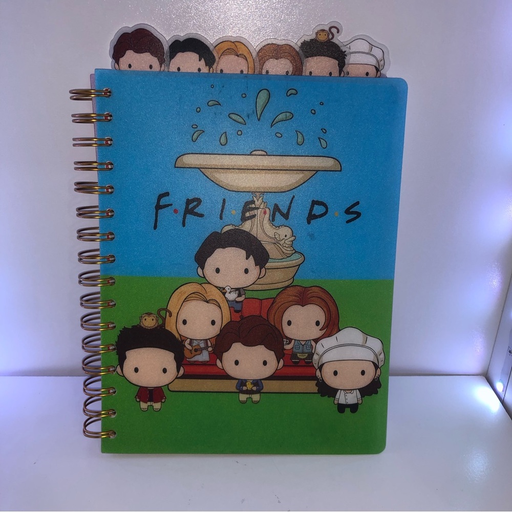 Friends Tabbed Journal/Notebook
